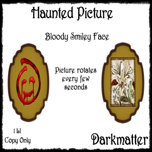 Haunted Picture -  Smiley face