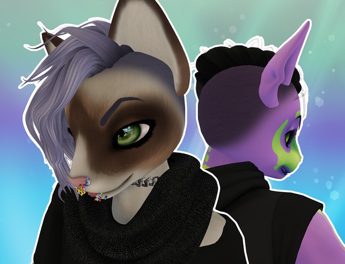 [TEN TON] PAWS Feline Head Hairbase