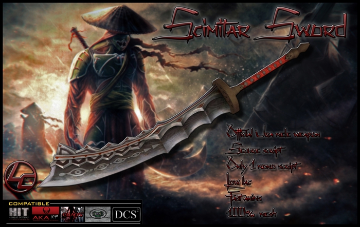 L.C ARMORY -  Scimitar Sword v1.0(BOXED)