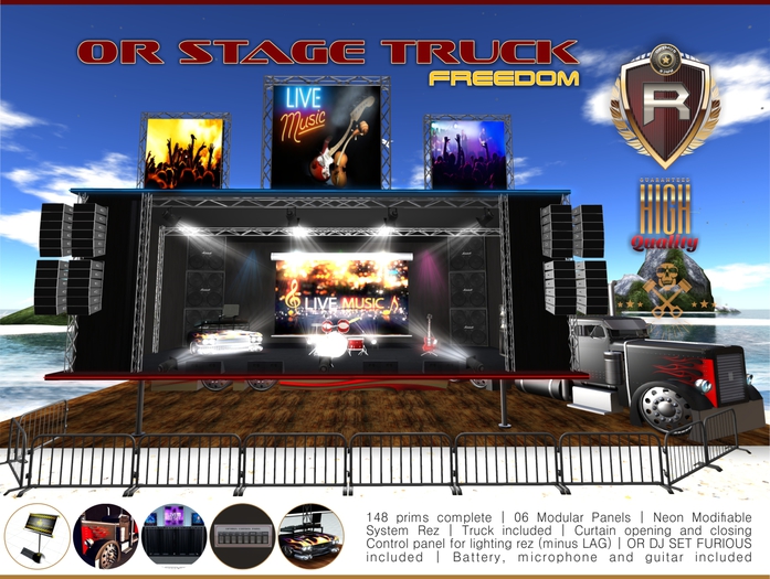 [OPTMUS RACE] OR STAGE TRUCK  FREEDOM - BOX