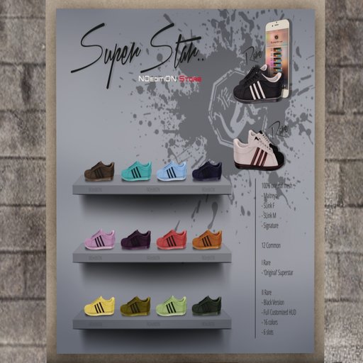 -NOeditiON- SuperStar (Signature) Yellow COMMON