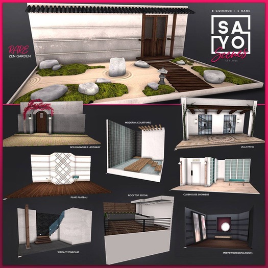 SAYO SCENES - Plaid Plateau Backdrop - COMMON