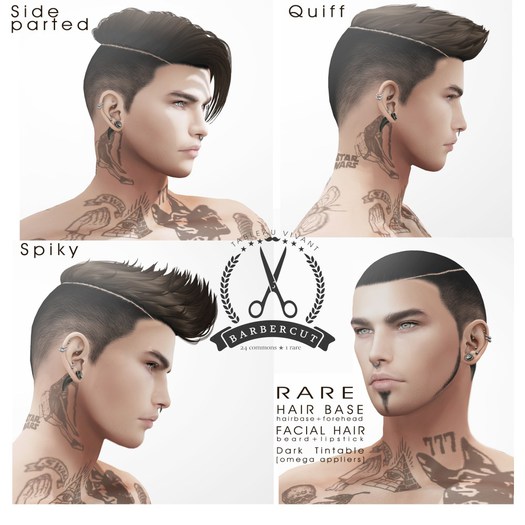 Tableau Vivant \\ Barbercut - Quiff - Reds
