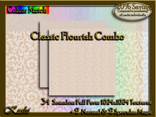 Classic Flourish Combo Seamless Textures