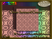 Clover Jacquard Combo Seamless Textures