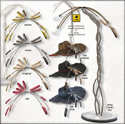 *LODE* Deco - Lilou Lamp RARE