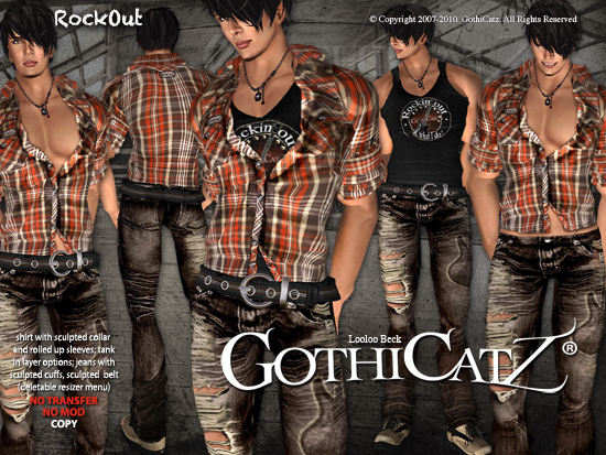 >>GothiCatz<< RockOut (male)