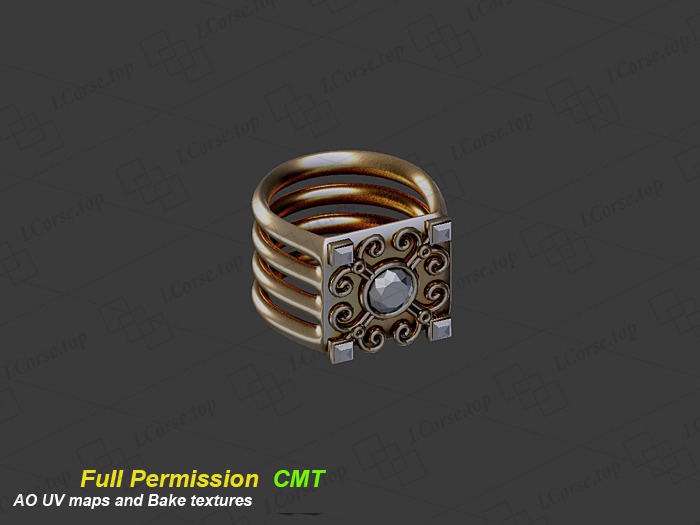 Gold ring 11 Full Permission