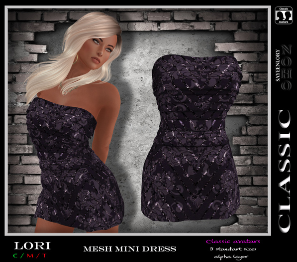 [NOHO] Lori Mesh mini dress (classic) mauve