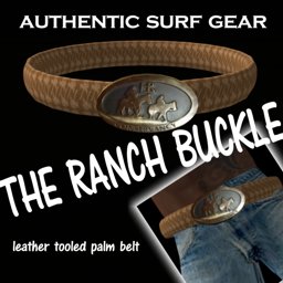 "The Ranch" Belt and Buckle