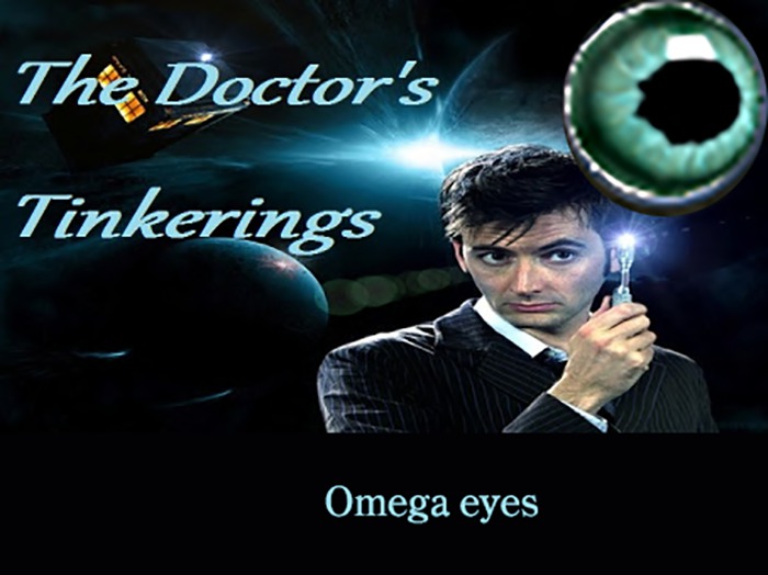 The Dr Tinkering's turquoise omega eyes applier