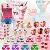 21 Mossu - "We Want Summer" Bikini.PINK.Maitreya.