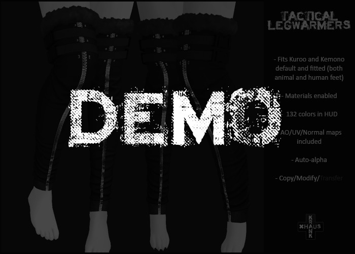 krankhaus - Kuroo & Kemono - Tactical Legwarmers DEMO
