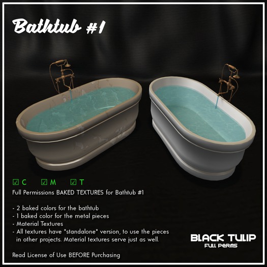 [Black Tulip] Textures - Bathtub #1