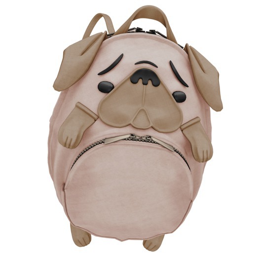 =Zenith=Pugs Backpack (Rose)