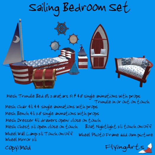 !FA! Sailing Bedroom Set