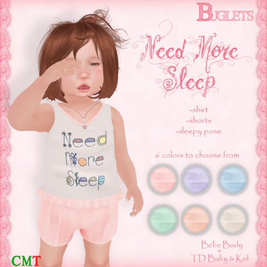 ~*Buglets*~ Need More Sleep [Lilac]