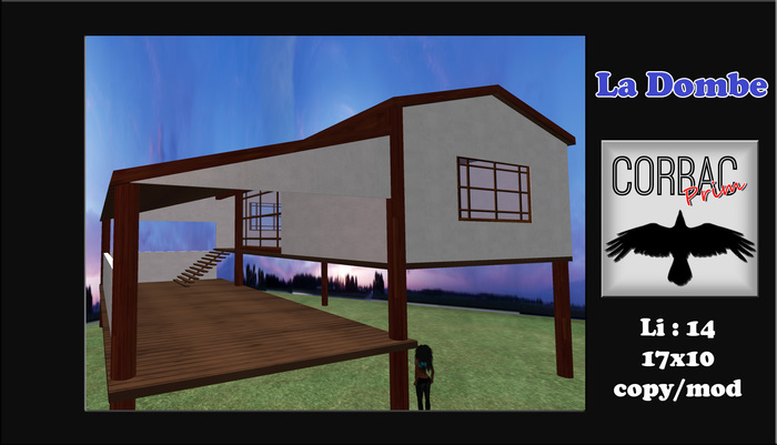 CorbacPrim 'La Dombe' house boxed