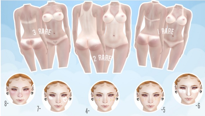 7 COMMON -[TWC]- Sunblock Heart Face