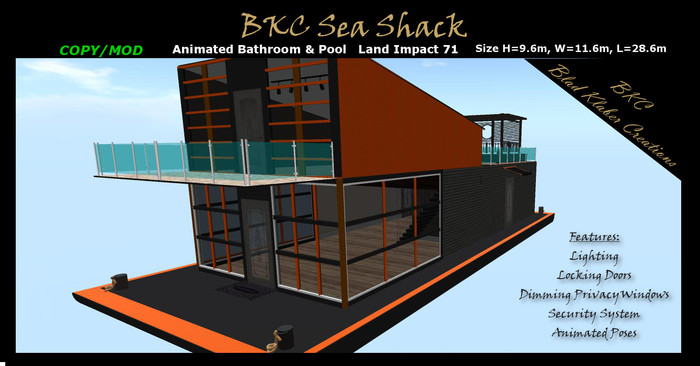 BKC Sea Shack Houseboat