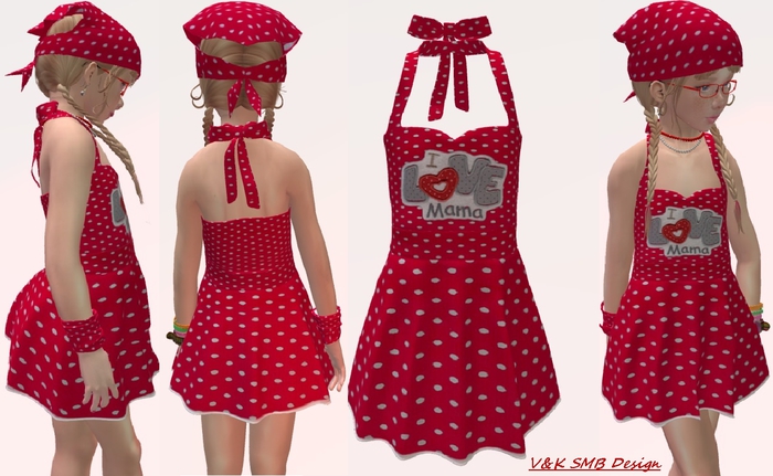 V&K Design SMB Jessica Mama Dress