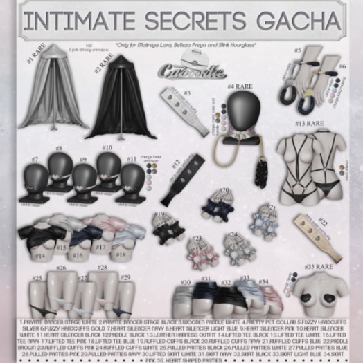 Caboodle - Private Dancer Stage - White RARE