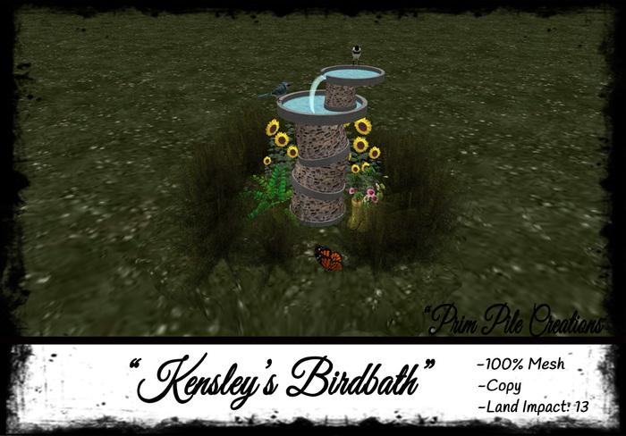 ~PPC~ Kensley's Birdbath  