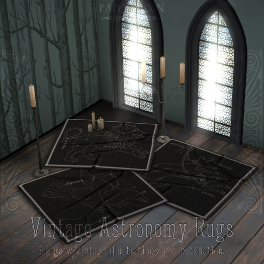  *pm* Vintage Astronomy Rugs