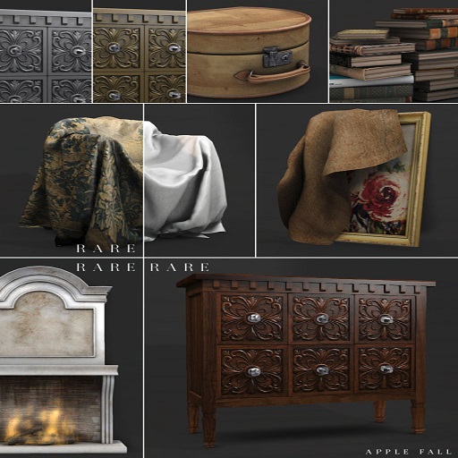 AF Fleur Sideboard (Mustard)