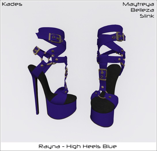 Kades - Rayna - High Heels Blue