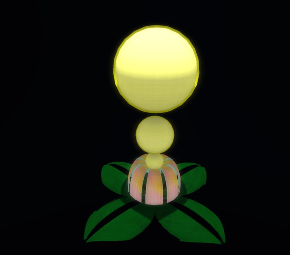 Alien Life Forms Flower Tower -- Yellow
