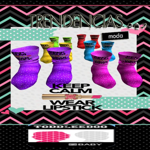 TRENDENCIAS Keep calm Socks TD BABY FATPACK