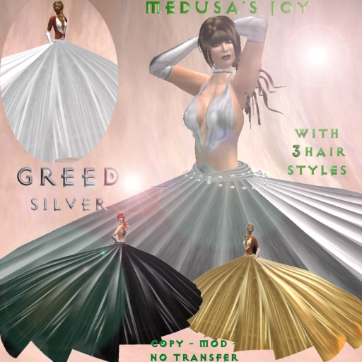 *MJ* Greed silver