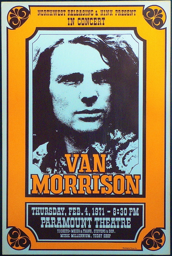 Van Morrison poster
