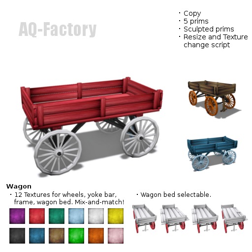 *AQF* Painted Wagon