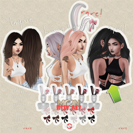 Moon. Hair // - Neons - April 1