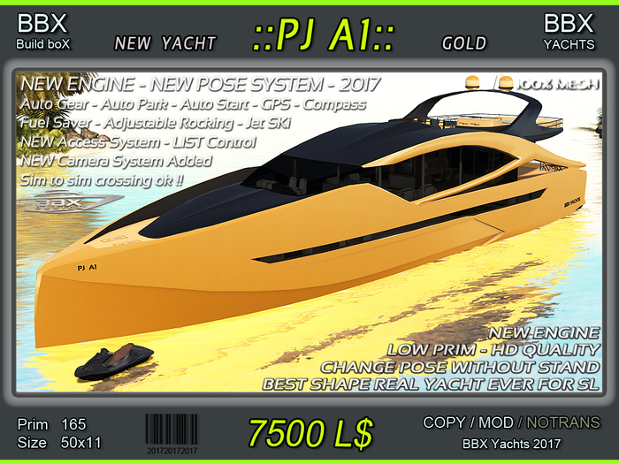 PJ A1 GOLD (boxed)