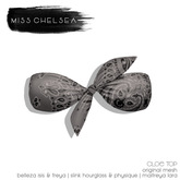 .miss chelsea. Cloe Top Grey