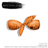 .miss chelsea. Cloe Top Orange