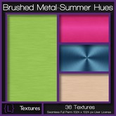 {L} Brushed Metal-Summer Hues