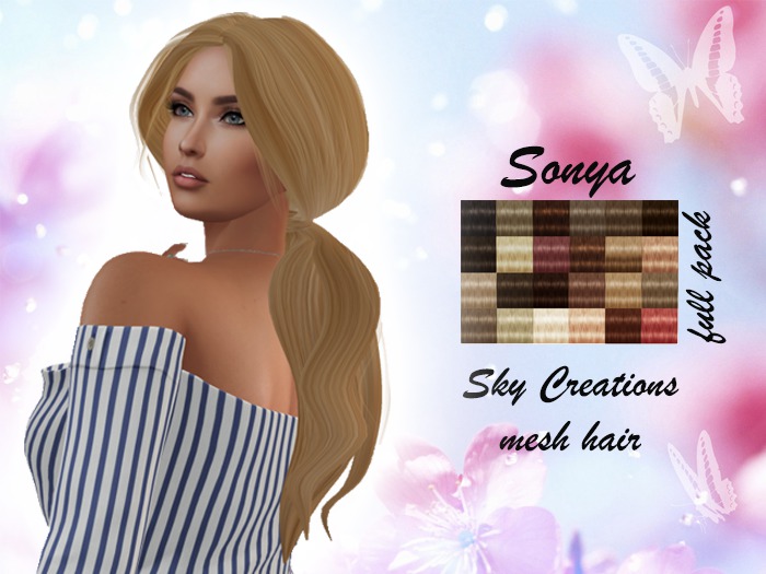 SC Sonya Ponytail Mesh Hair