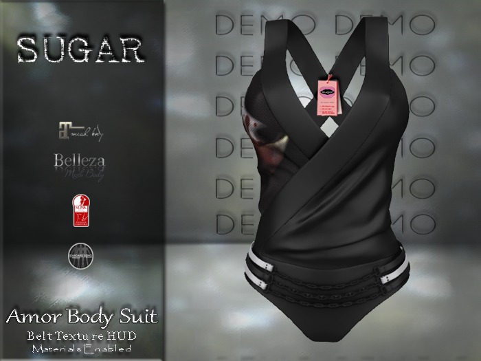 :-:SUGAR:-: Amor Body Suit - {MASK} Demo