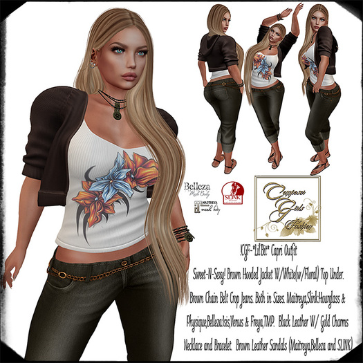 !CGF-*LilBit* Capri Outfit