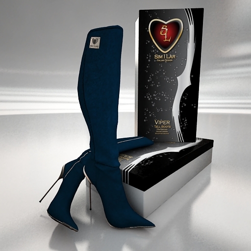 Viper Suede Sapphire Blue  Boots
