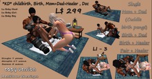 *KD* childbirth, Birth Mom+Dad+Healer , Doc