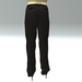 Gpa women's trousers tweed black jet back 512 001
