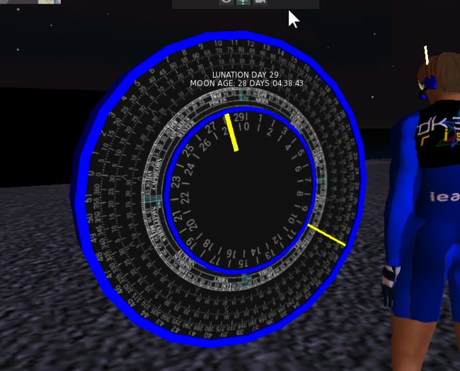 Date/Semi-Astrologial clock