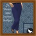 Gpa women's trousers tweed blue royal ad 512