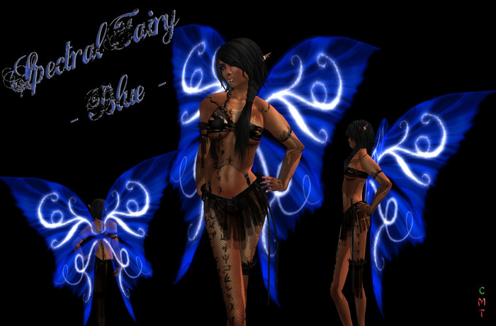 Misty Wings - Spectral Fairy - Blue