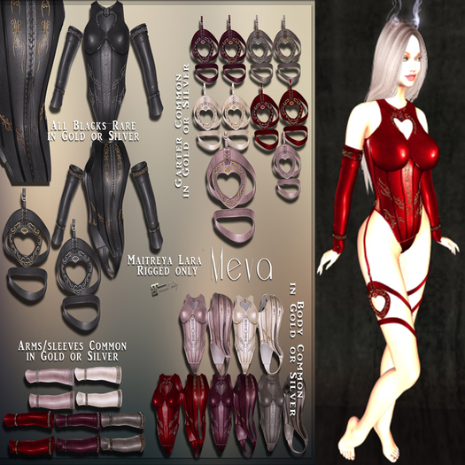 GACHA.Meva Alanna -SET- red gold